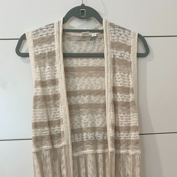 SOLD GAP (L) Sleeveless Long Sweater - Picture 1 of 4